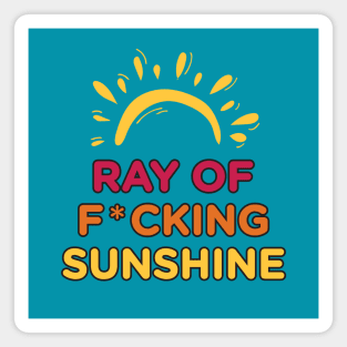 Ray of F*cking Sunshine Magnet